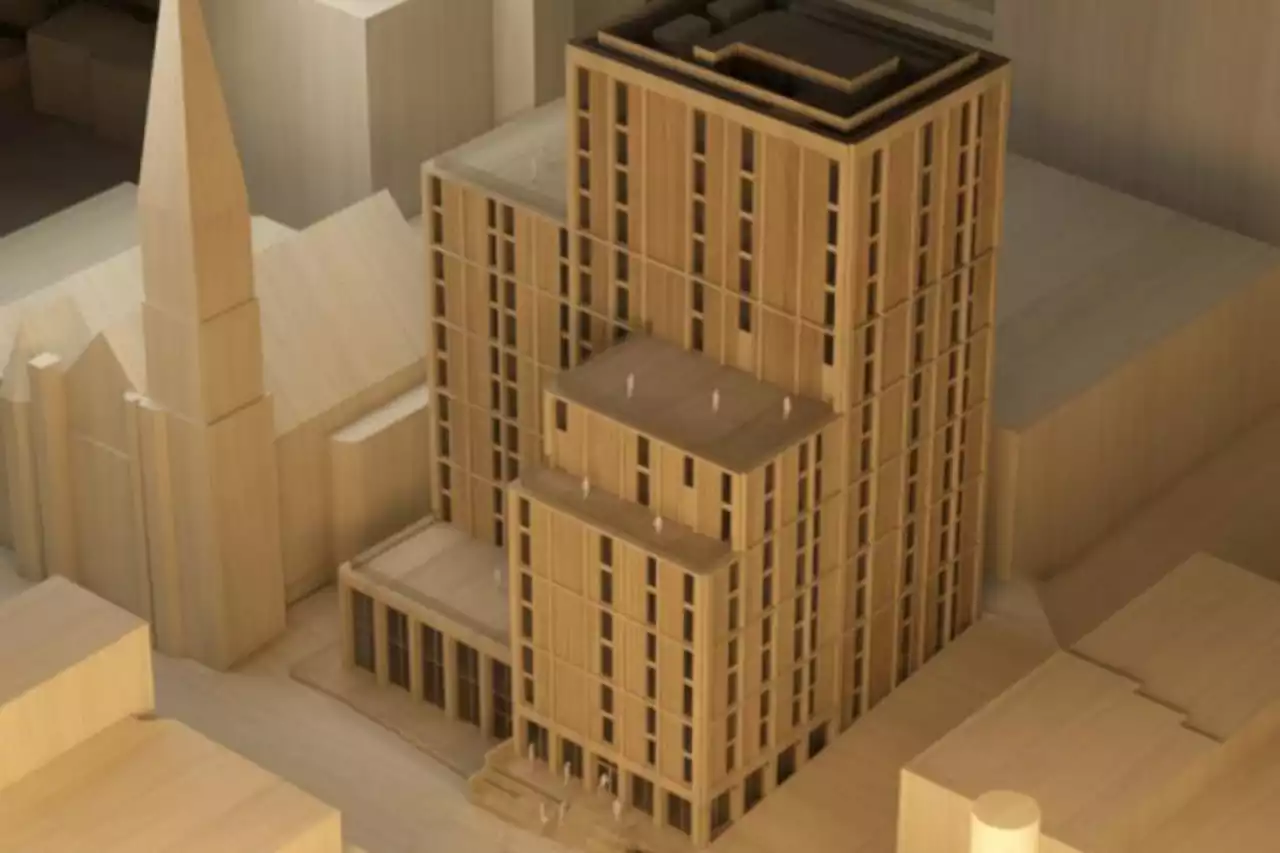 Student accommodation could replace office building in Glasgow city centre