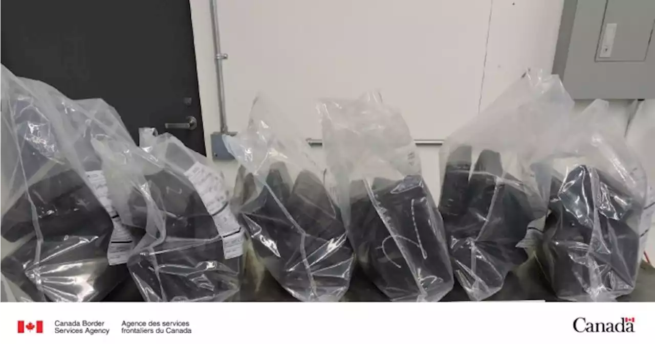 30 kg of suspected cocaine seized at Coutts border crossing in southern Alta. - Calgary | Globalnews.ca