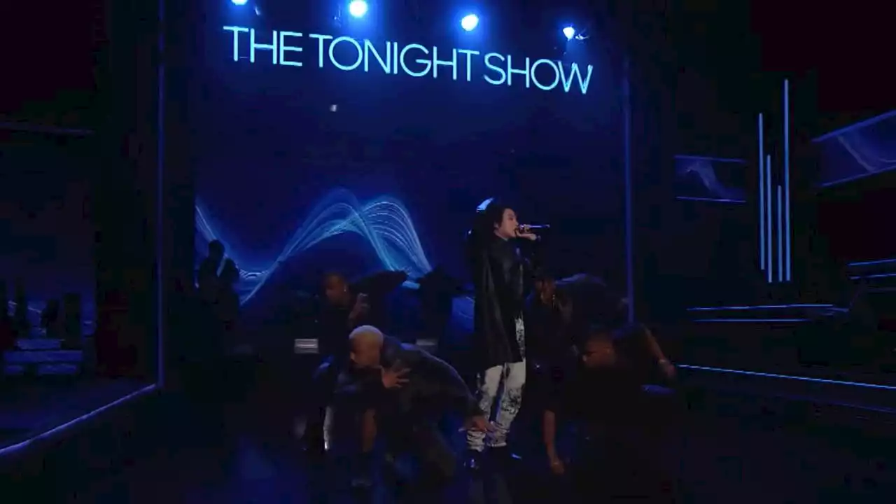 SUGA of BTS performs 'Haegum' live on 'The Tonight Show Starring Jimmy Fallon'