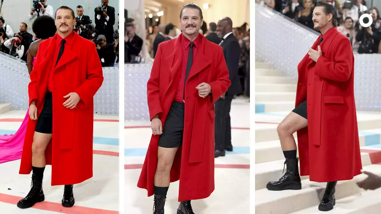 Pedro Pascal’s Leg Was The Breakout Star Of The Met Gala 2023