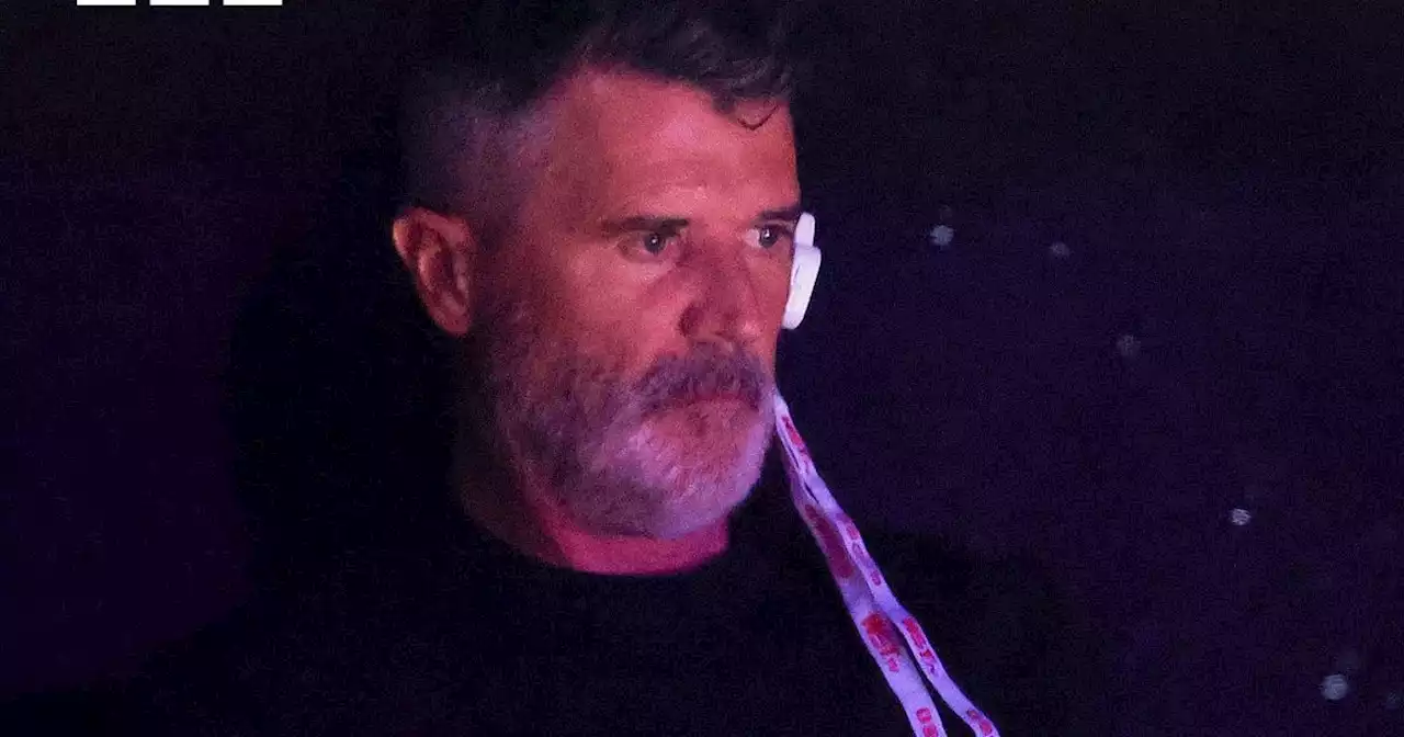 Roy Keane's arm baffles fans as he poses for snap with snooker icon Jimmy White