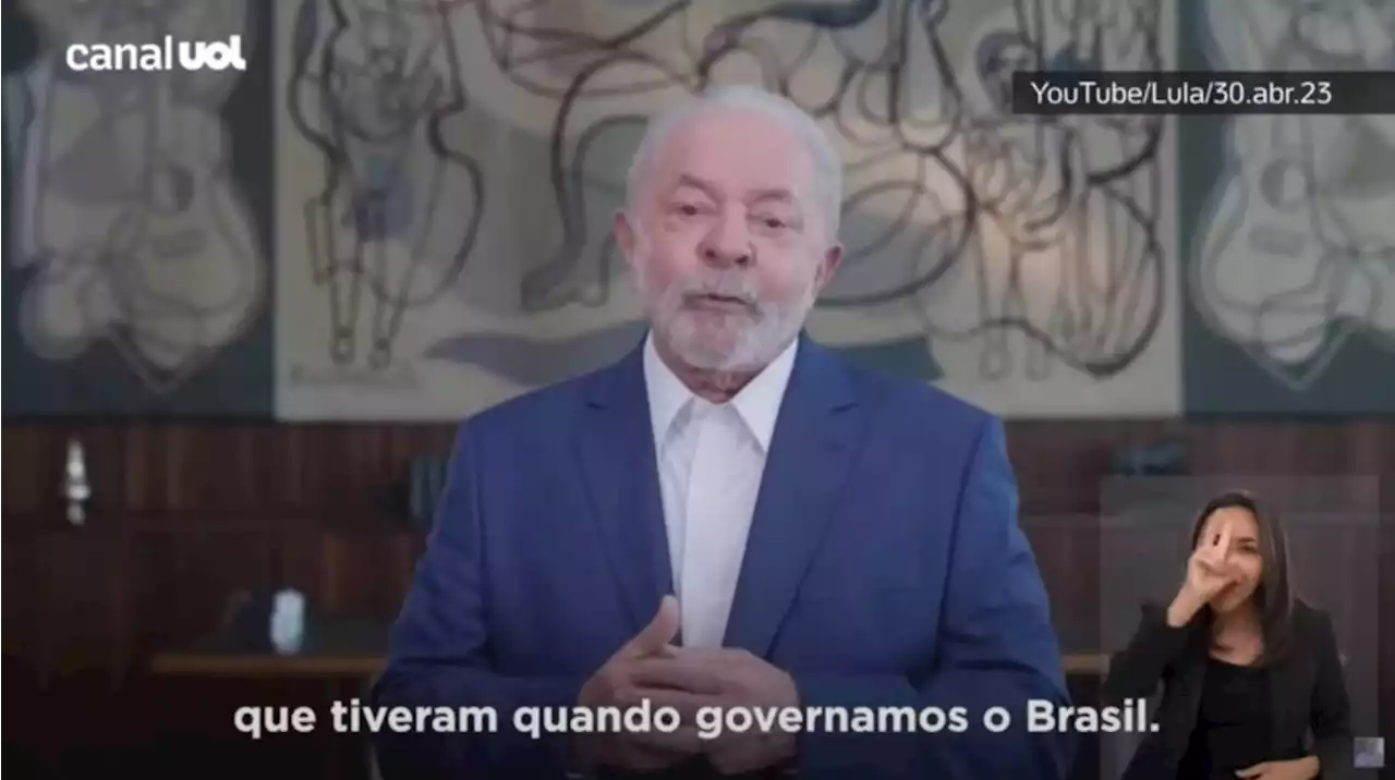 Pronunciamento de Lula teve como pano de fundo obra danificada em gestão Bolsonaro