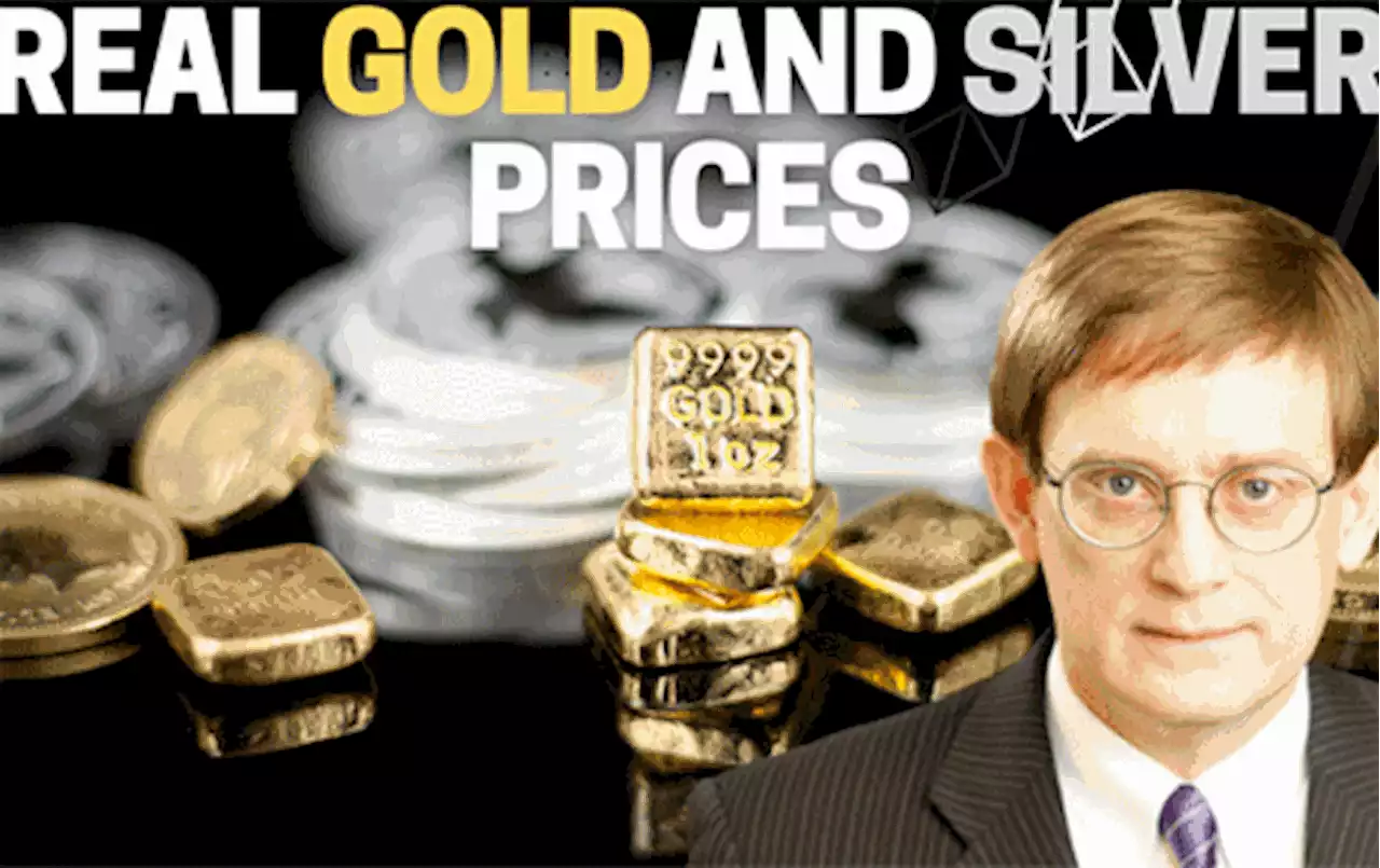 The real gold and silver prices