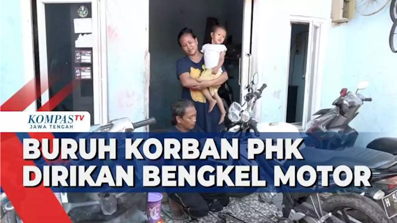 Buruh Korban PHK Dirikan Bengkel Motor