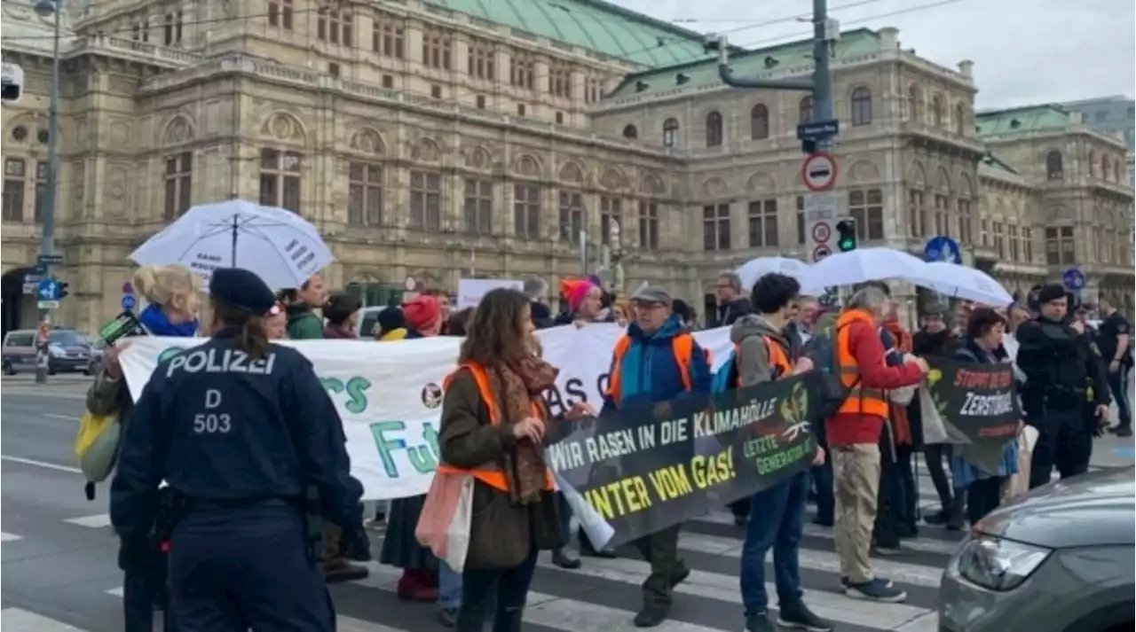 Chaos in Wien: Klimaproteste am Ring und Gürtel