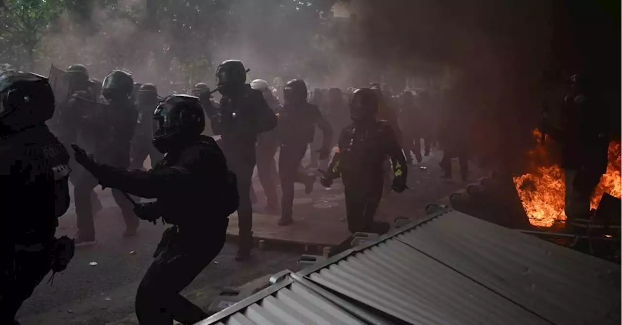 1er-Mai : Mélenchon dénonce une 'violence générale' dont 'Darmanin est 100% responsable'