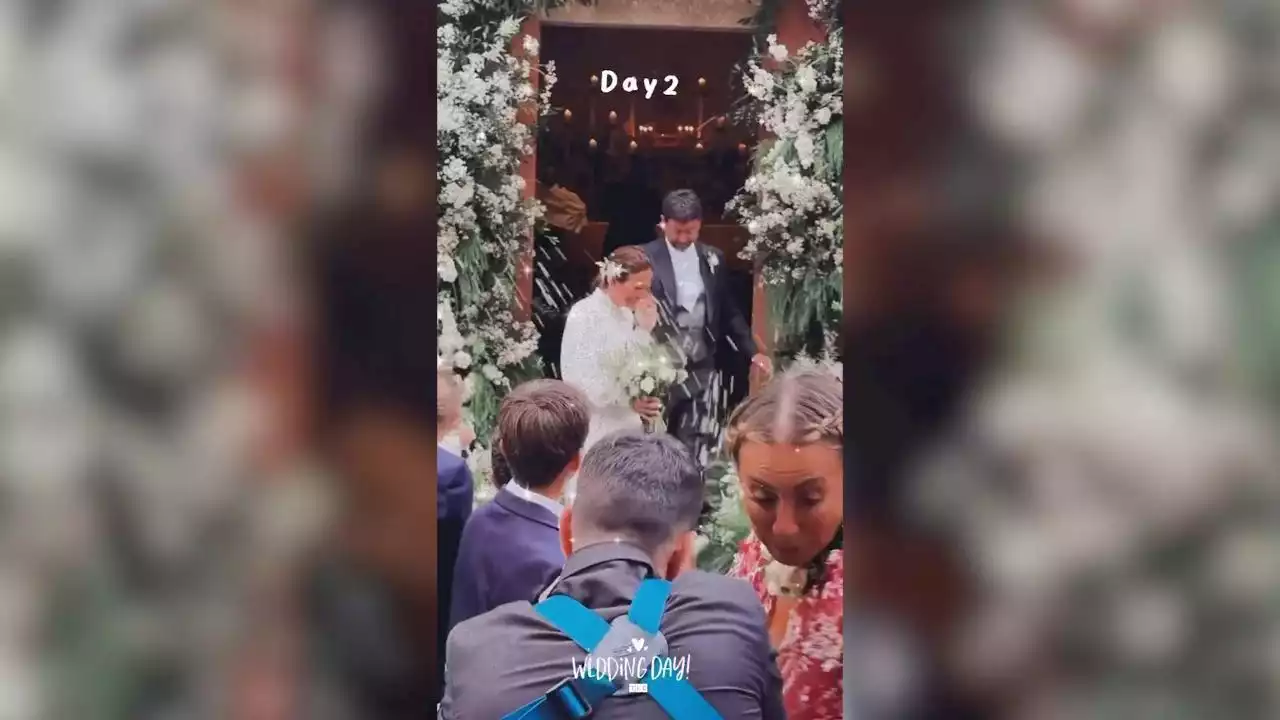 Andrea Agnelli si sposa con Deniz Akalin in Umbria, il video dell'uscita dal Comune