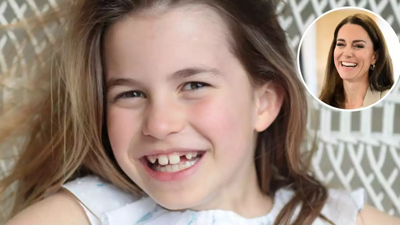 New photo by Kate of grinning birthday girl Princess Charlotte released to mark royal turning eight