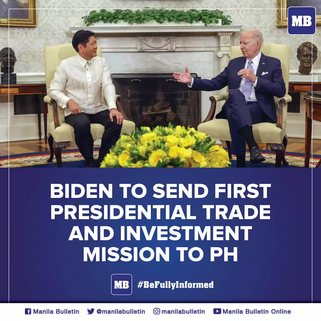 Biden to send first presidential trade, investment mission to PH