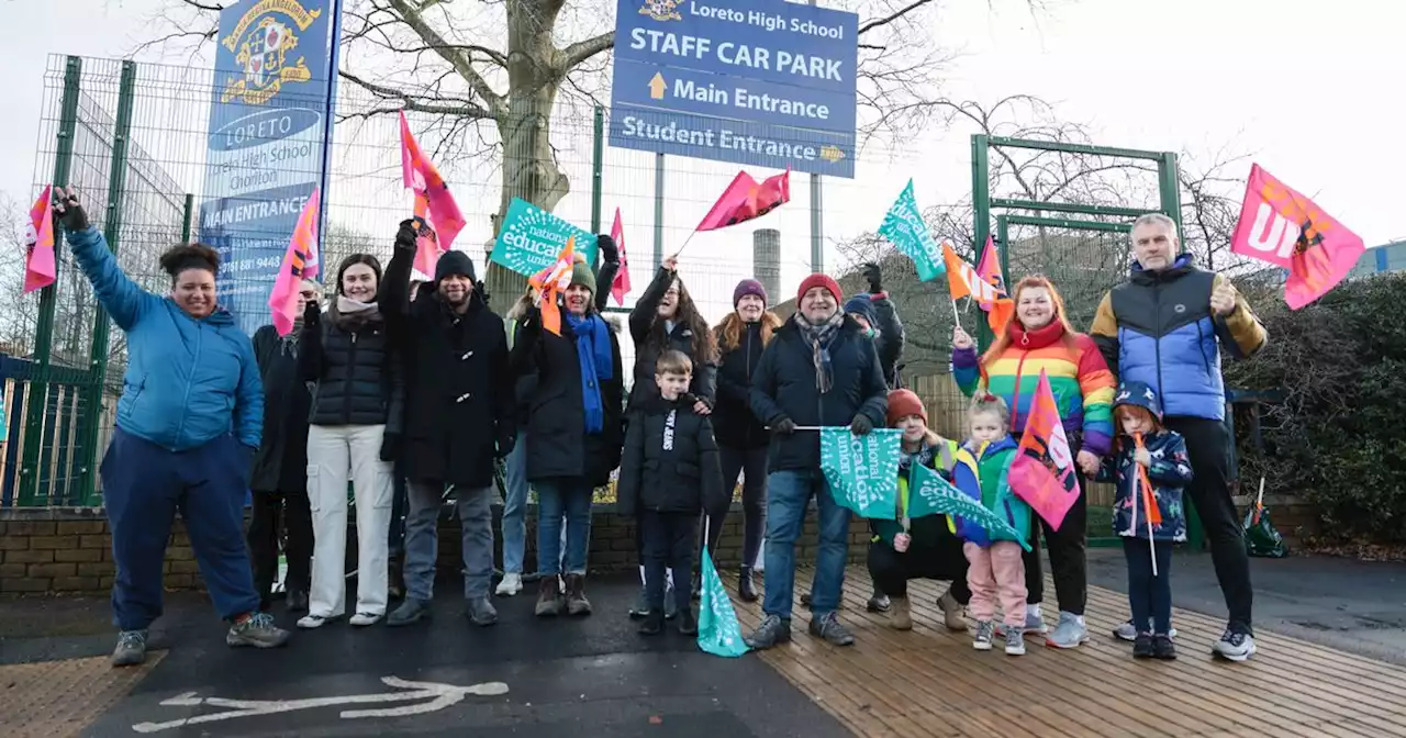 Teacher says she buys resources for school and food for pupils amid strike