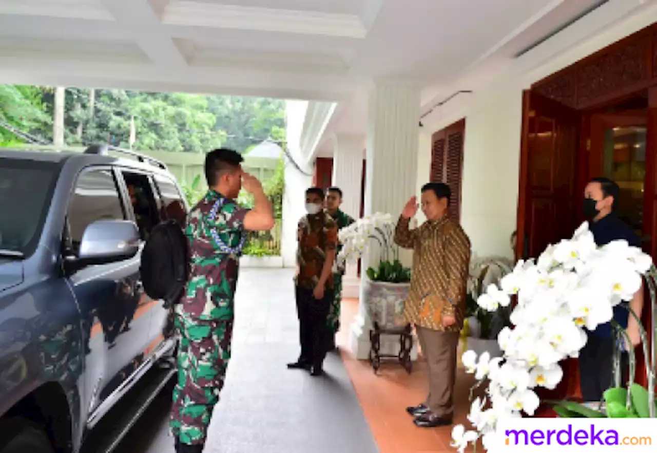 Foto : Prabowo Subianto Didatangi Kasal Muhammad Ali ke Rumahnya, Ada Apa? | merdeka.com