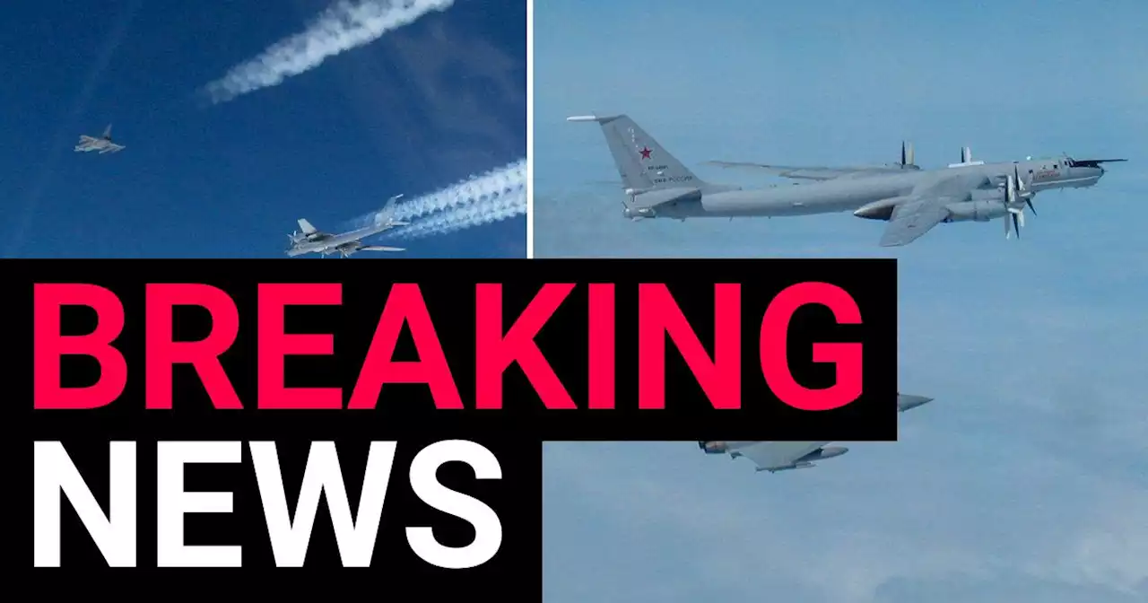 RAF fighters intercept Russian military aircraft off Scottish coast