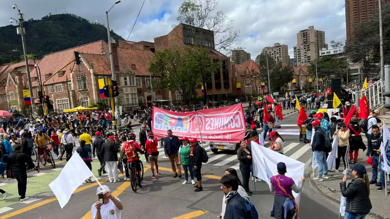 VIDEOS. Así van las movilizaciones del Día del Trabajo en diferentes partes de Colombia