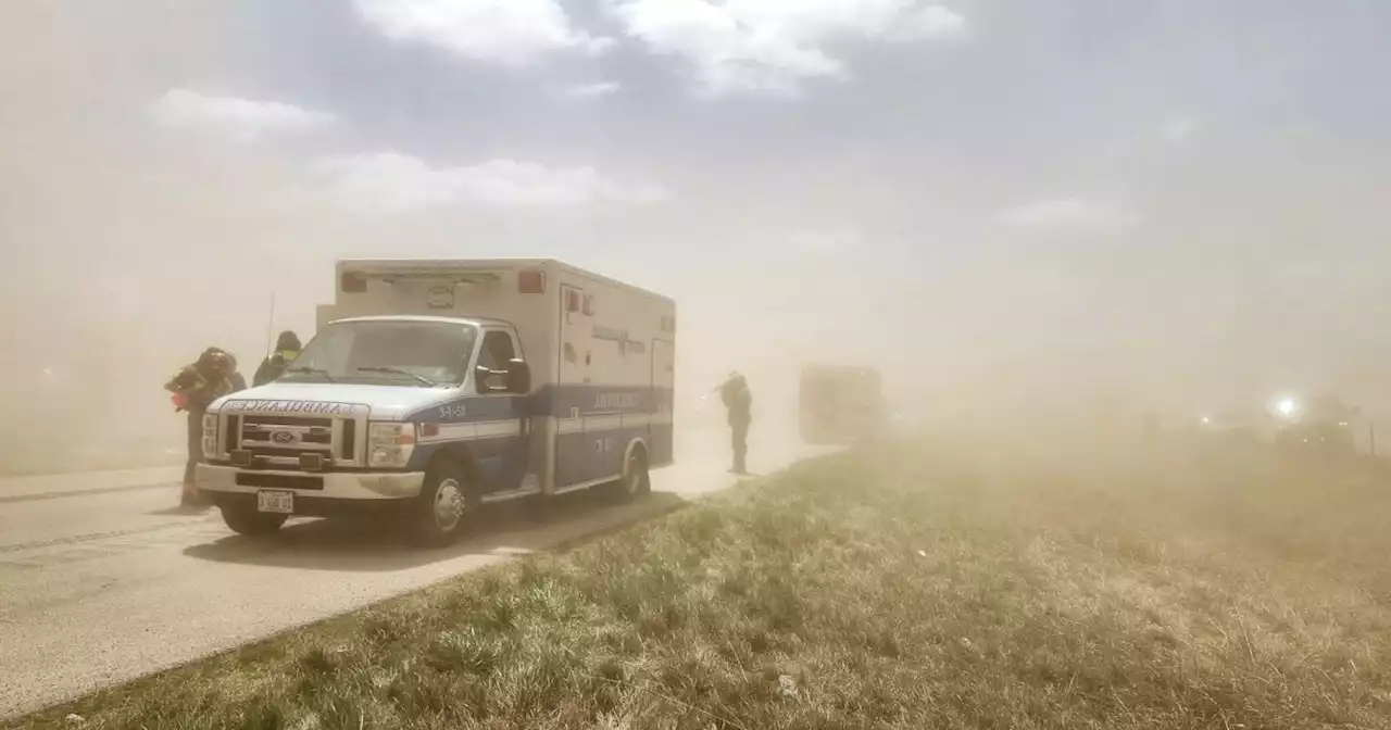 6 dead, dozens hospitalized after blinding dust storm in Illinois caused multiple highway pileups