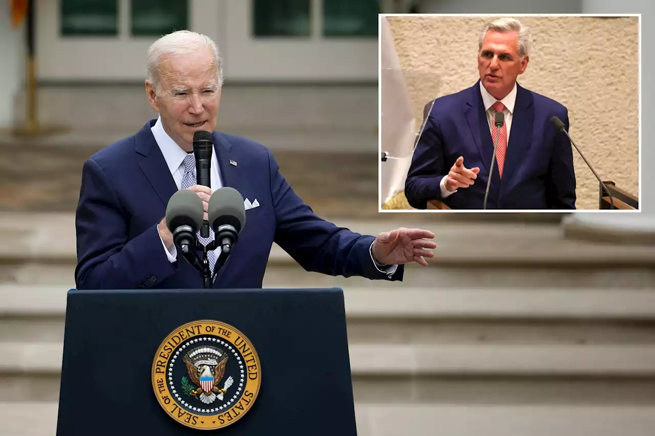 Biden invites Kevin McCarthy to debt ceiling talks at White House as Treasury warns of default