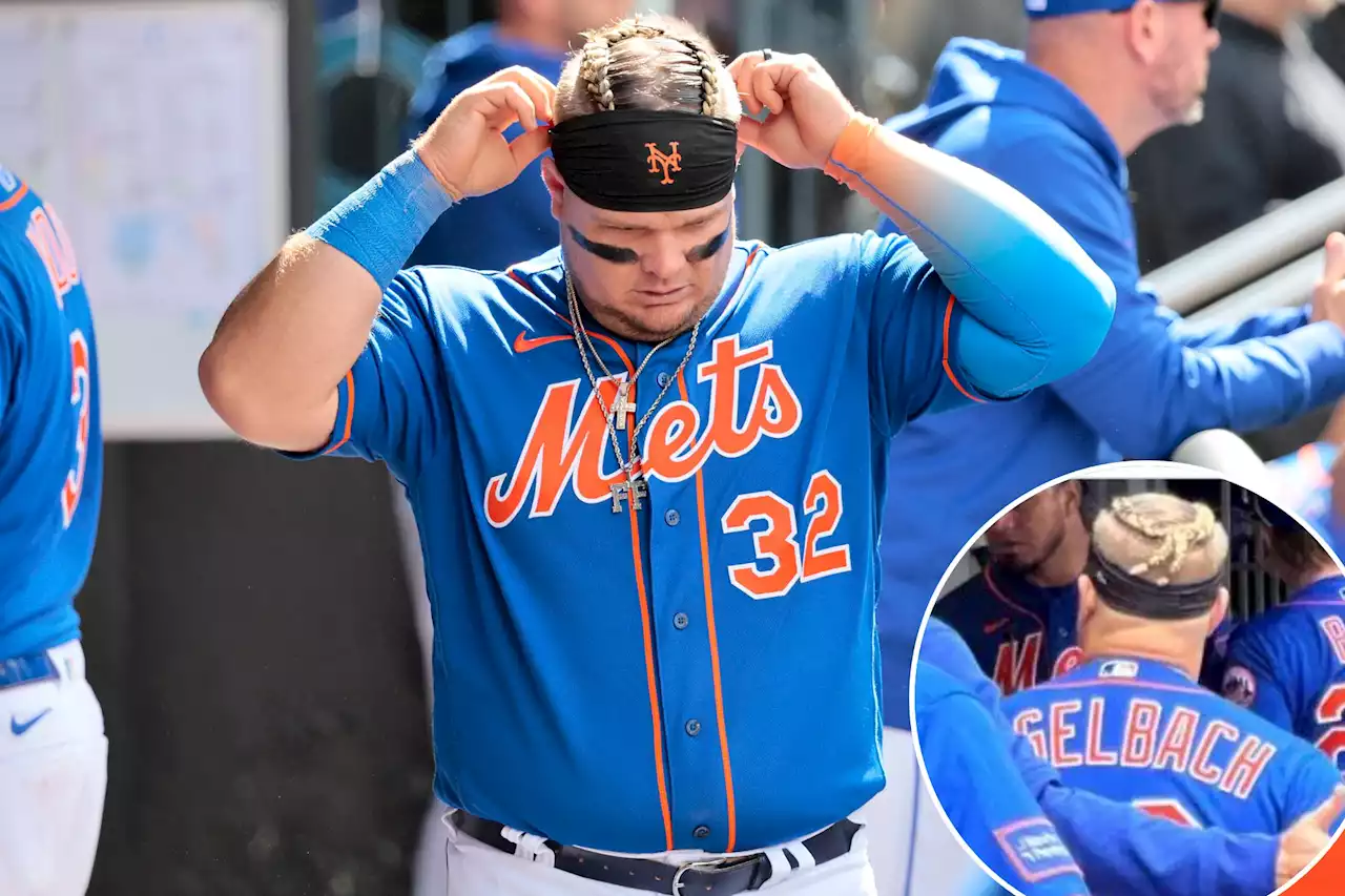 Daniel Vogelbach sports new braided hairstyle for Mets’ doubleheader: ‘Looked good’