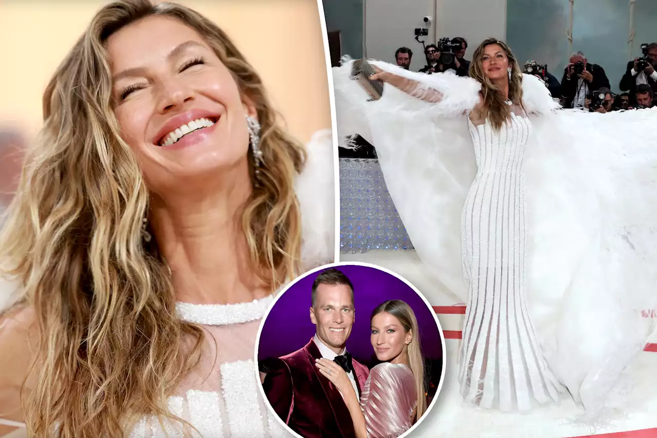 Gisele Bündchen sizzles in solo arrival at Met Gala after Tom Brady split