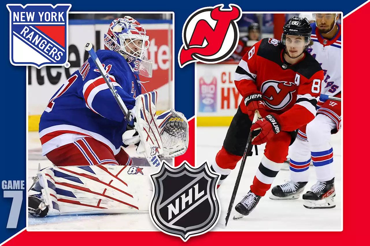 Rangers-Devils Game 7 live updates: Score, news, more from NHL playoffs