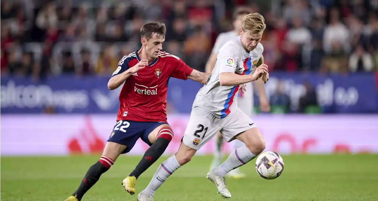 Barça - Osasuna : quelle chaîne et comment voir le match en streaming ?