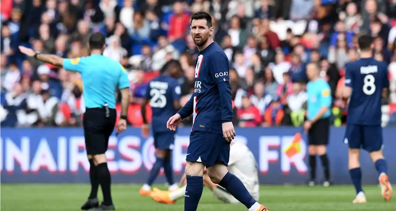 PSG : la toile s'enflamme après la sanction de Messi !