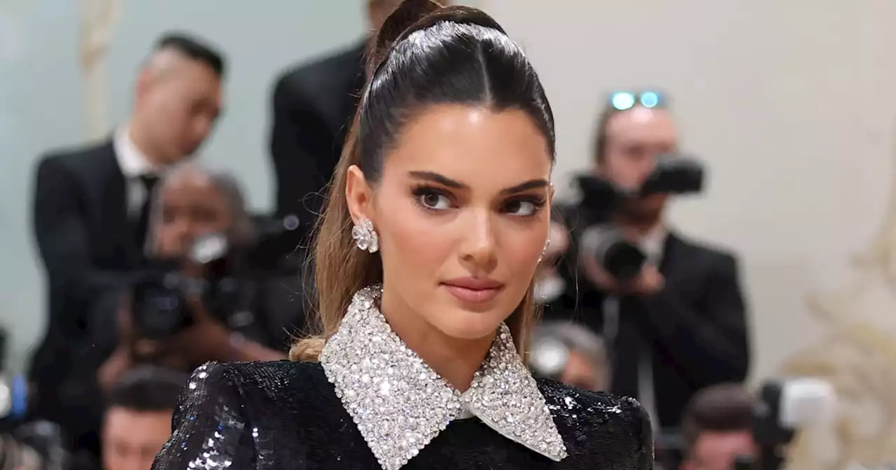 Kendall Jenner Goes Pantsless in a High-Cut Sequined Bodysuit at the Met Gala