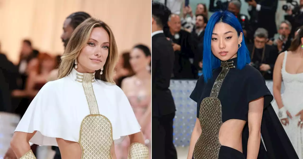 Olivia Wilde and Margaret Zhang Accidentally Wear Matching Dresses to the Met Gala