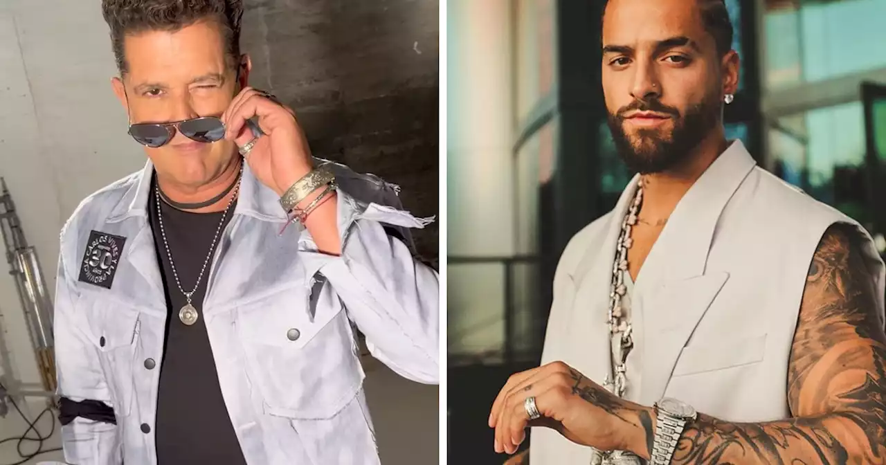 Así fue el tierno homenaje que le hizo Maluma a Carlos Vives en una de sus presentaciones