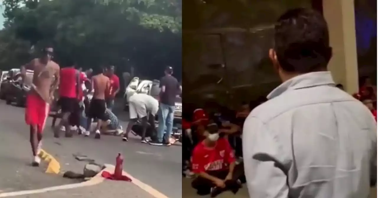 “Venían para una guerra”, hasta un arma de fuego traían los hinchas de América capturados