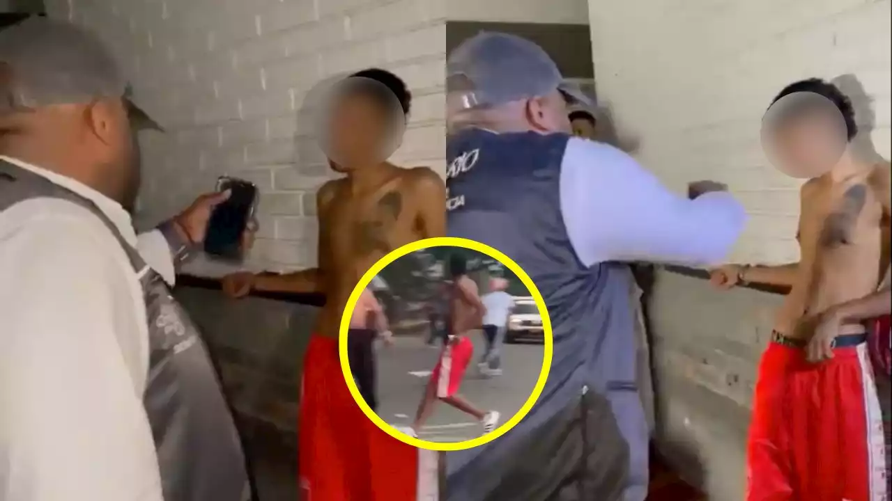 Funcionario de Alcaldía de Cali confrontó a aficionado del América que agredió con machete - Pulzo