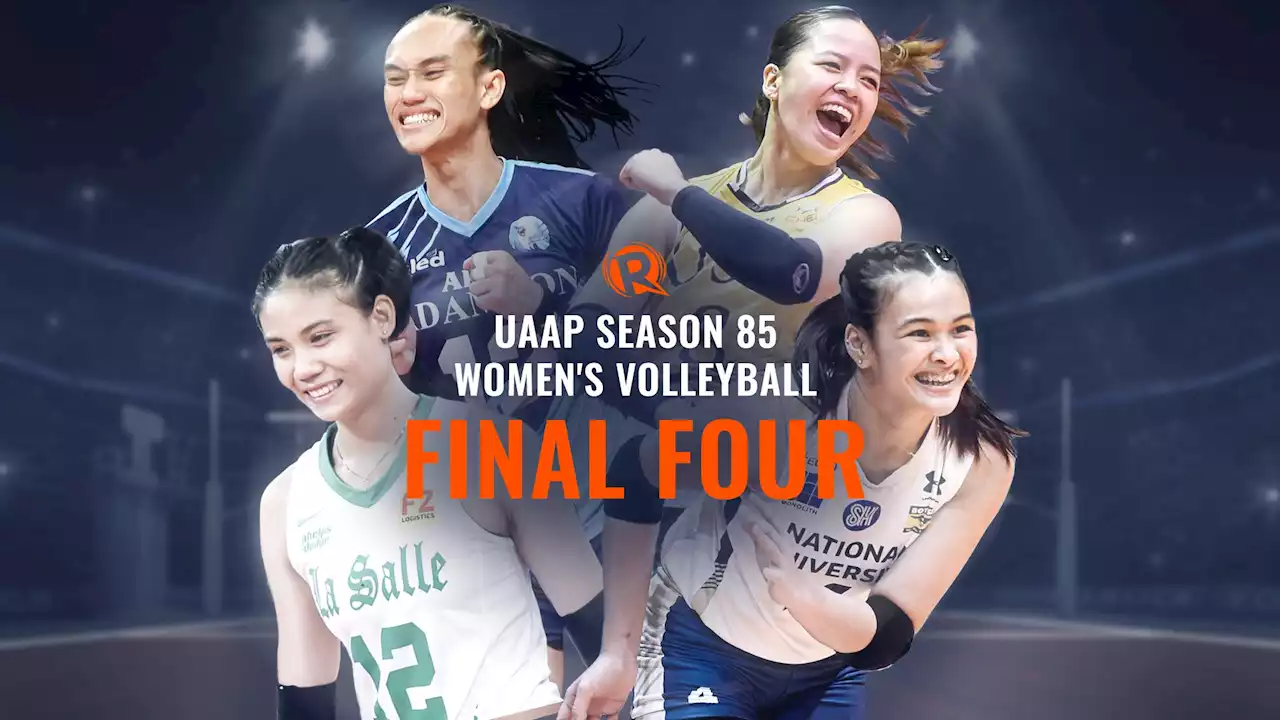 LIVE UPDATES: UAAP Season 85 women's volleyball Final Four – May 3