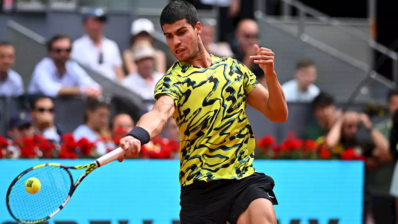 Tennis: à trois semaines de Roland-Garros, Alcaraz écrase Zverev au Masters 1000 de Madrid