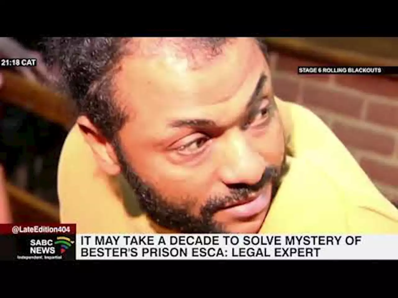 Thabo Bester Saga | Legal expert believes it may take a decade to solve escape mystery