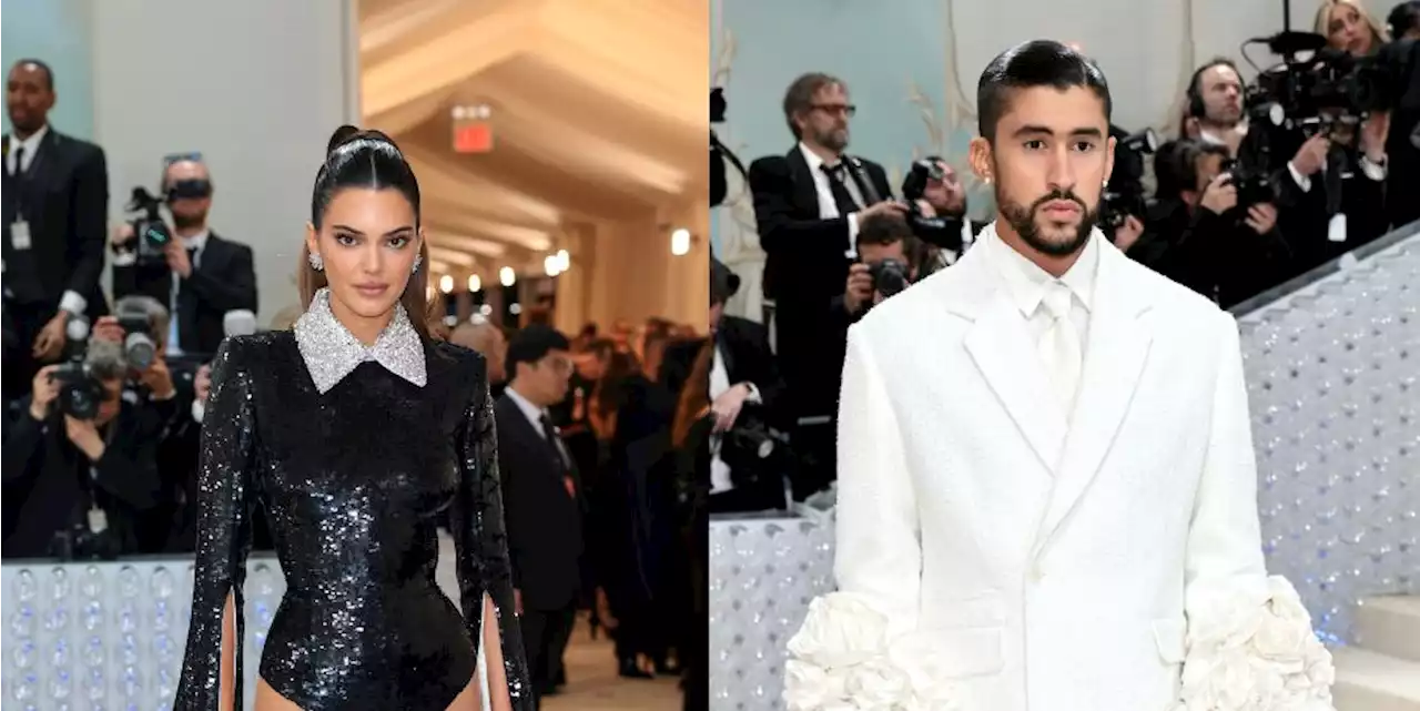 Kendall Jenner and Bad Bunny Arrive Separately to the 2023 Met Gala