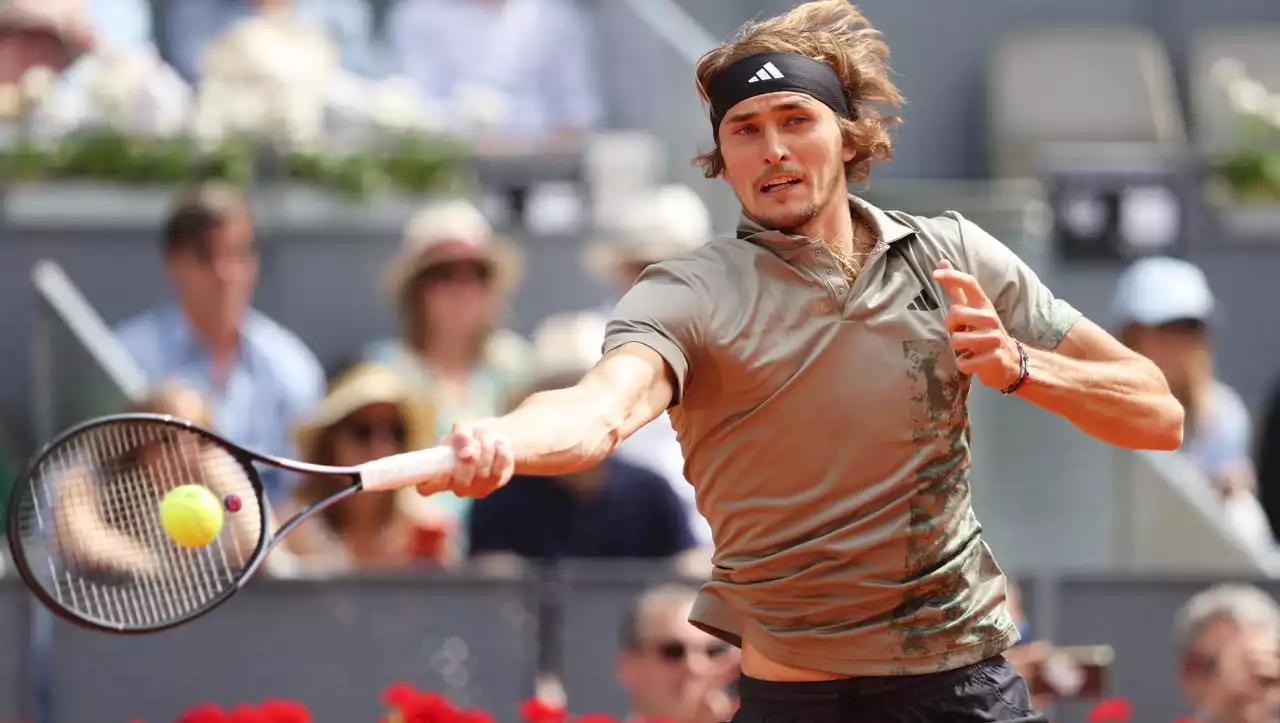 ATP-Masters in Madrid: Alexander Zverev unterliegt Carlos Alcaraz deutlich