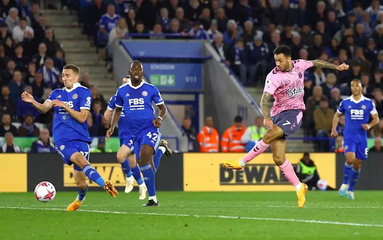 Soccer-Leicester and Everton slug out draw in relegation battle