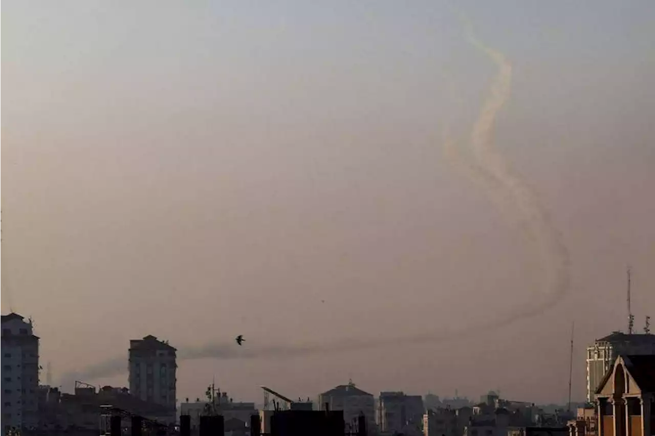 Rocket fire from Gaza towards Israel after Palestinian hunger striker dies