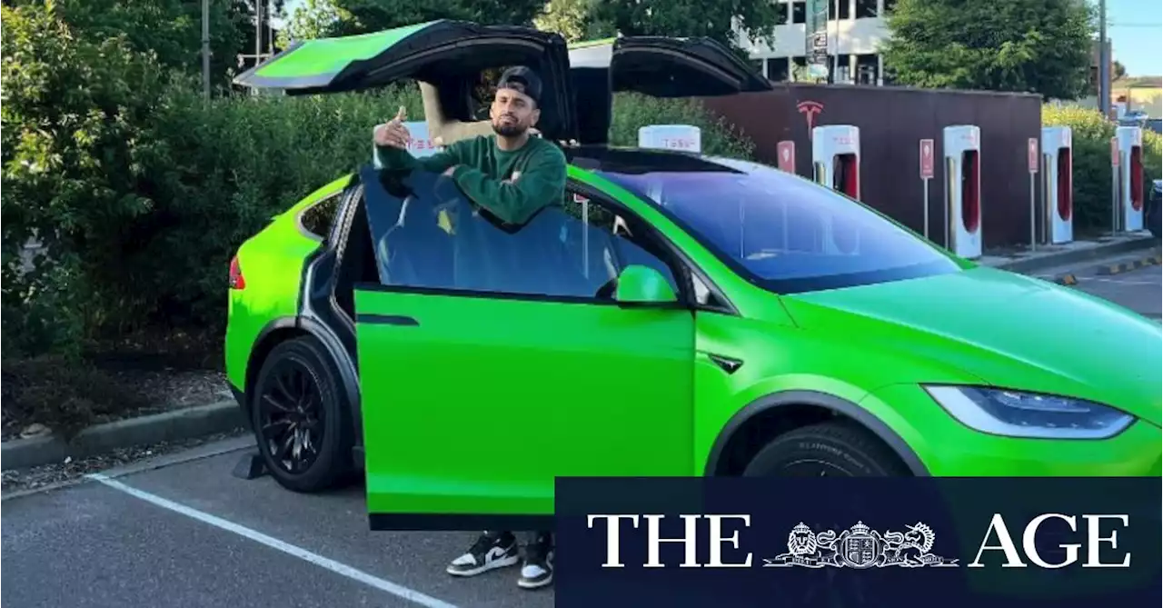 Alleged car thief who threatened Kyrgios’ mum ‘didn’t know’ it was tennis star’s Tesla