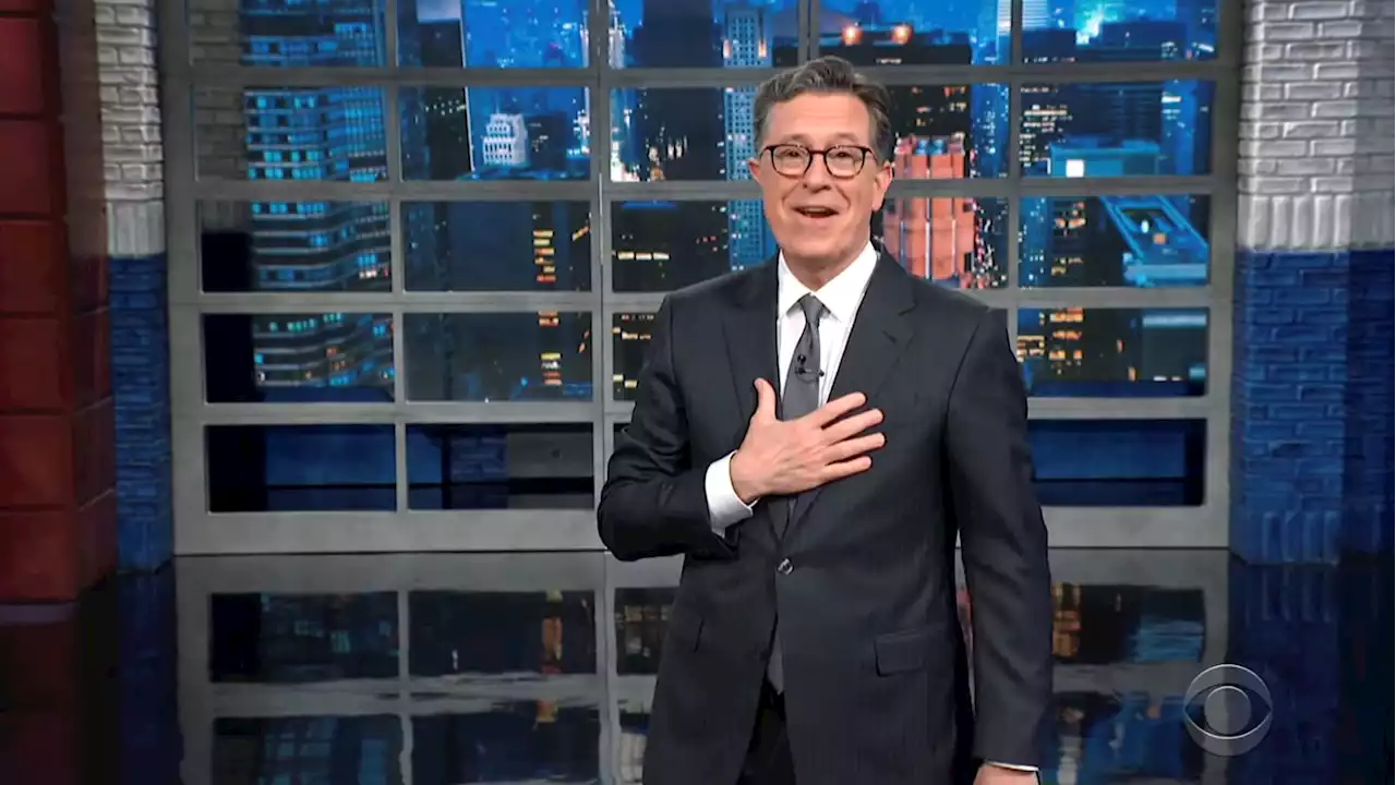 Colbert Returns to Roast Tucker Before Strike Shuts Down Late-Night