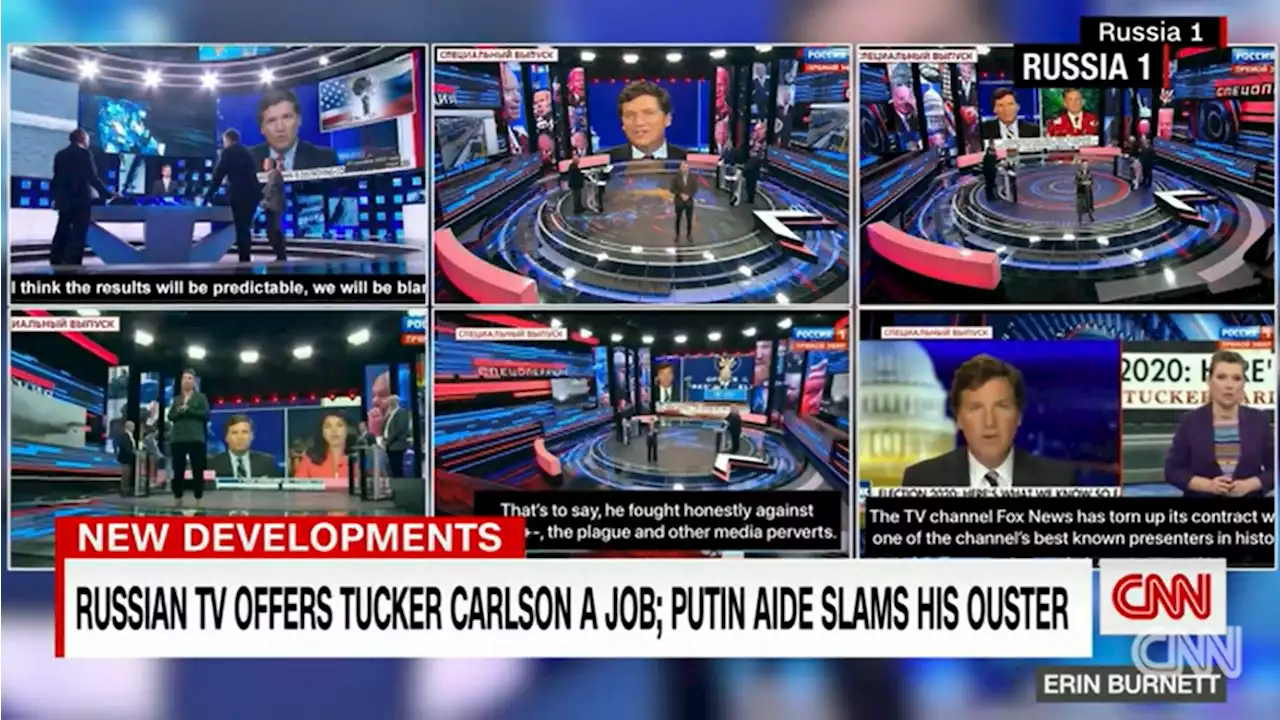 Tucker Carlson Is Only One Part of Putin's Disinformation War in the Western Media