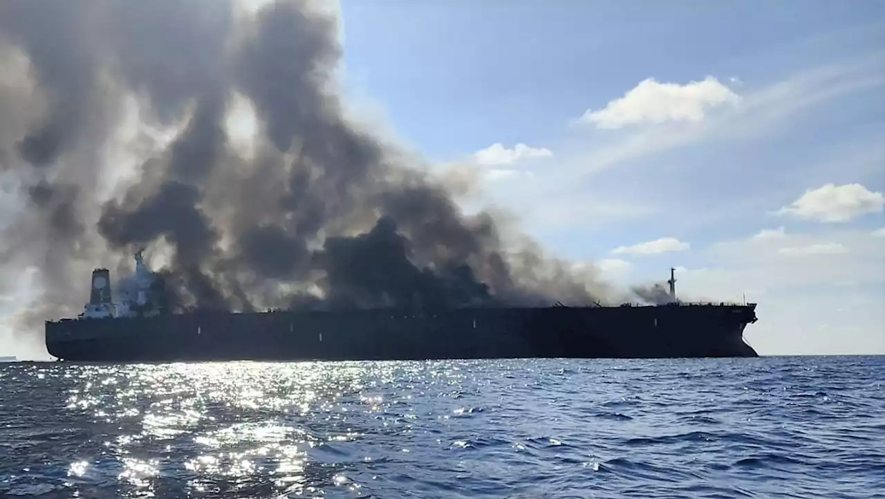 3 crew missing after blaze on ageing tanker off Malaysia