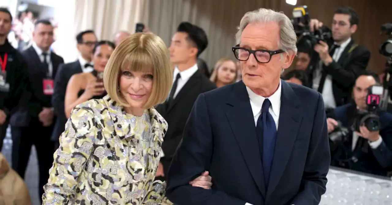 Anna Wintour and Bill Nighy make red carpet debut at 2023 Met Gala