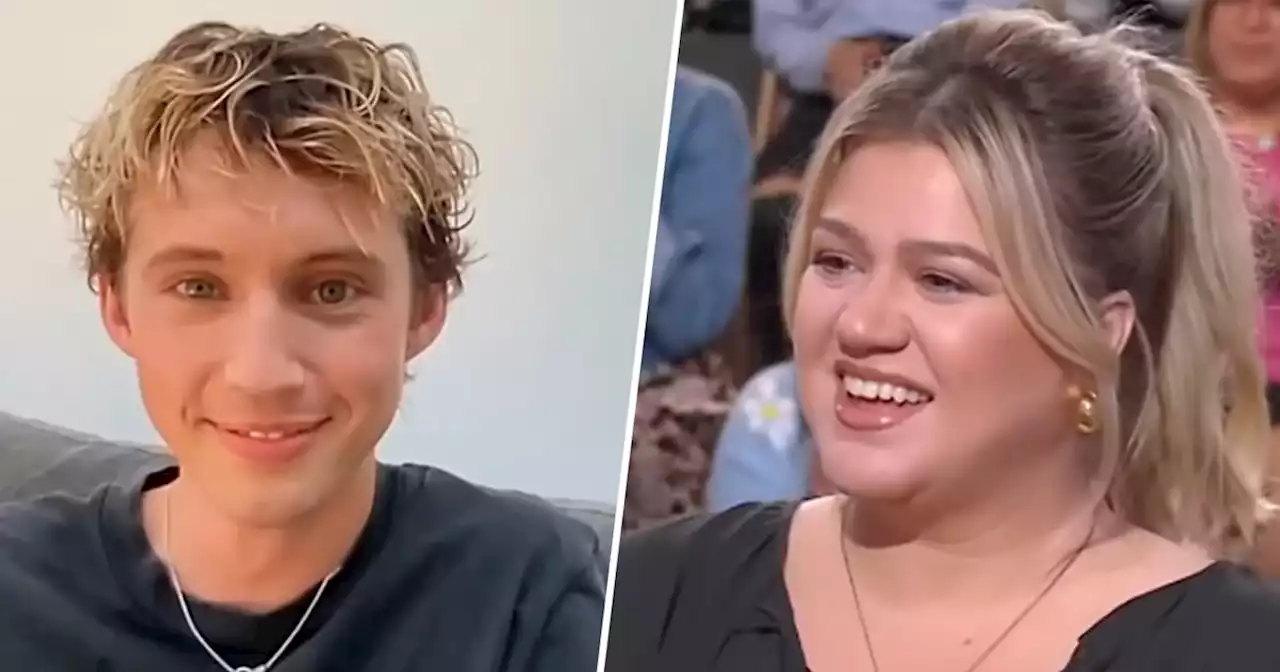 Kelly Clarkson tells Troye Sivan they're 'not in a fight' after 'Mine' lyric mix-up