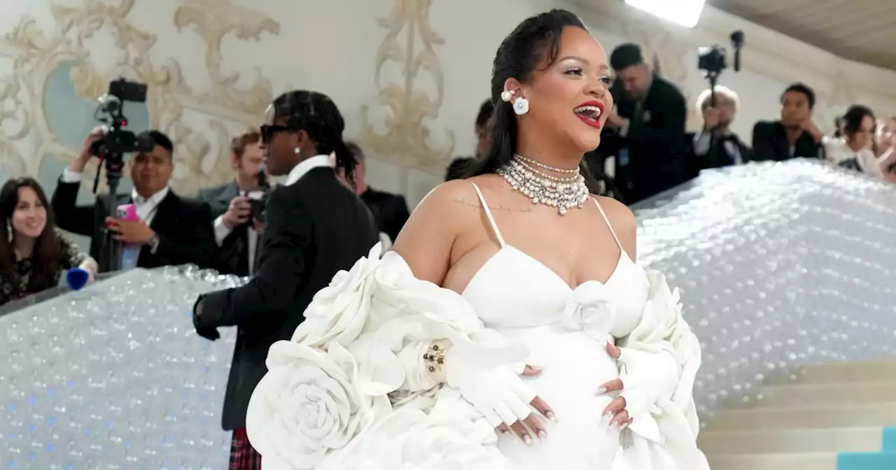 Rihanna: ‘Thank God you guys waited’ after she arrives an hour and a half late to Met Gala