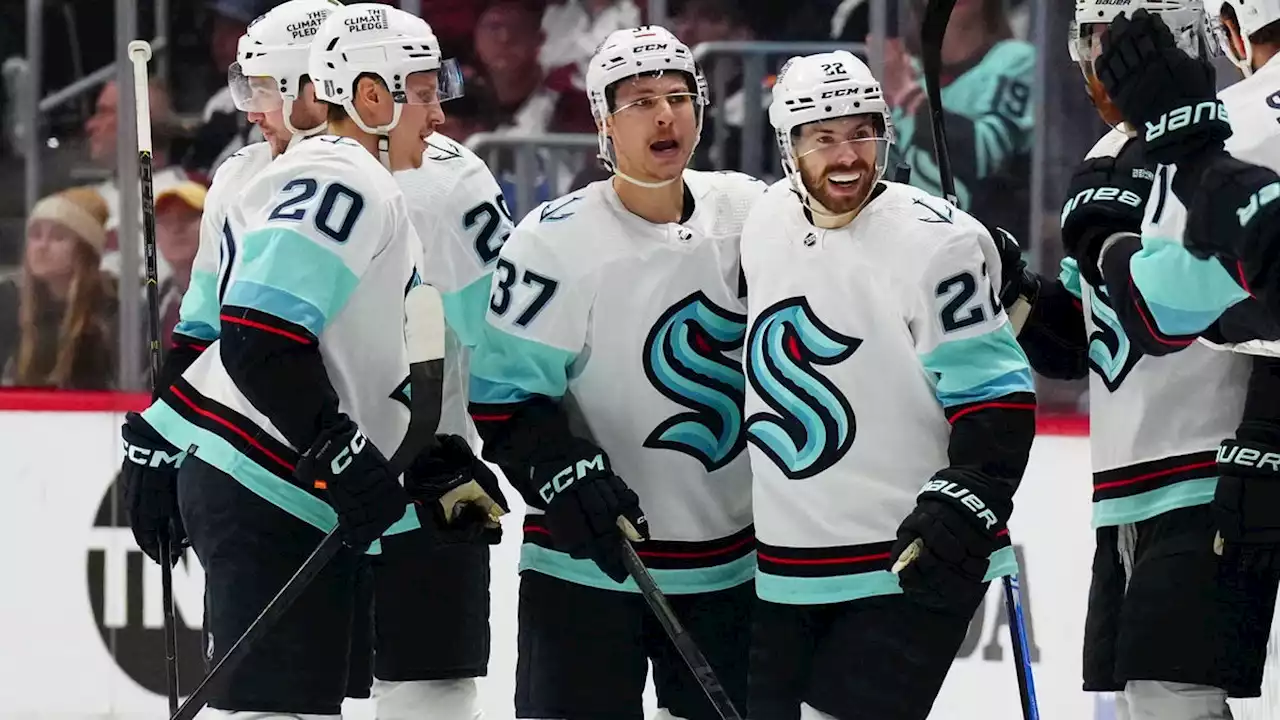 Kraken earn first playoff series win, knock out defending Stanley Cup champion Avalanche