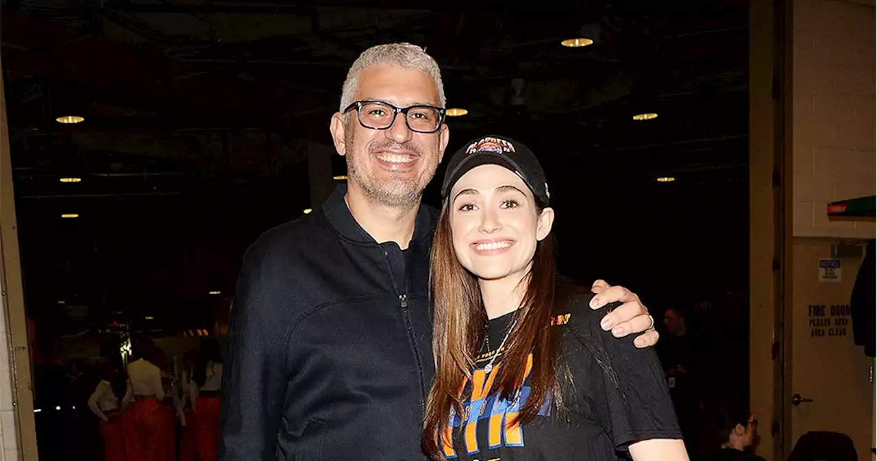 Emmy Rossum Attends Knicks Game 3 Weeks After Welcoming Baby No. 2: Photo