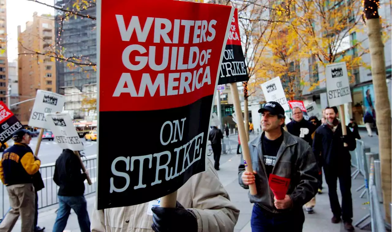 Hollywood writers announce first strike in 15 years