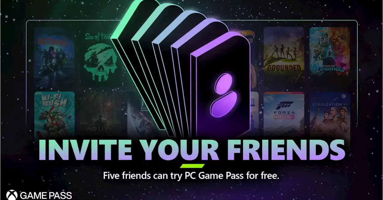 Microsoft’s new Xbox Game Pass referral program lets you invite PC friends to try Game Pass