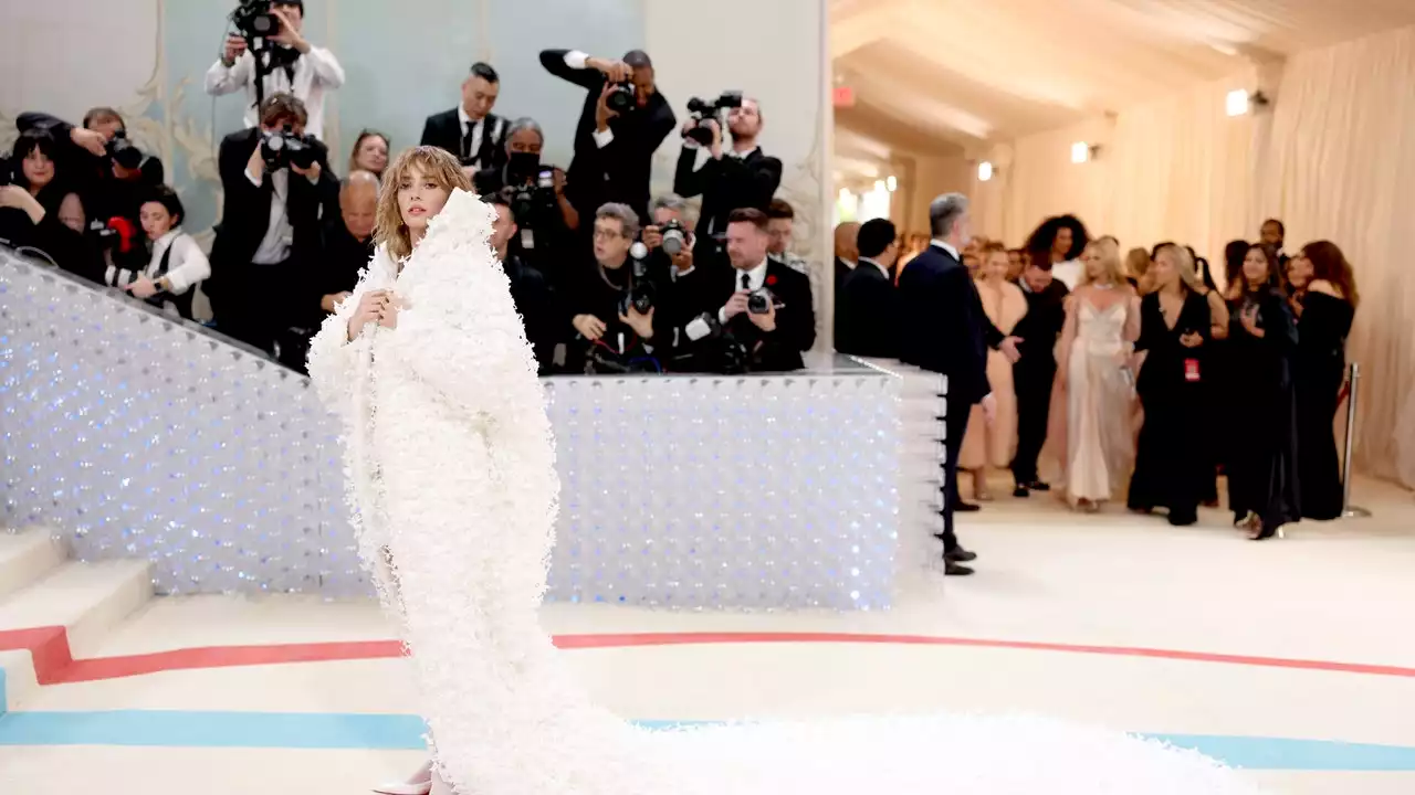 All the Beautiful Details of Maya Hawke’s Exquisite Met Gala Wedding Dress