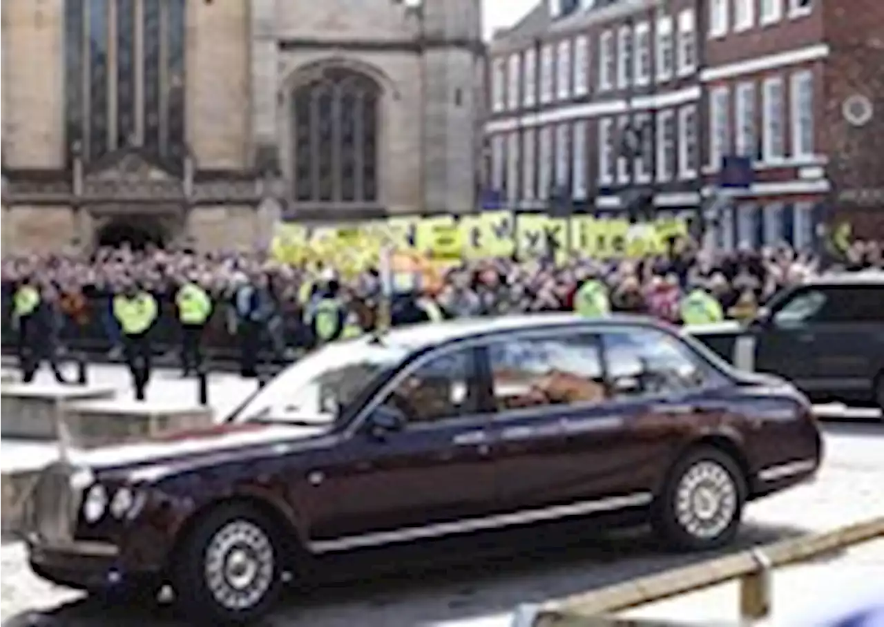 ‘Not My King’ protests are now the norm at King Charles III’s events