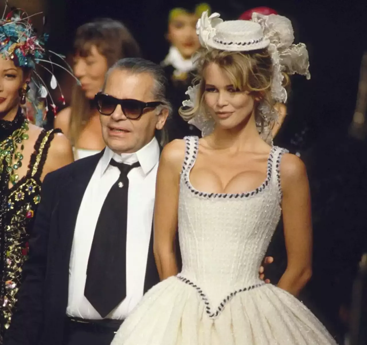 Chanel's Brides Throughout History, From Margaret Qualley to Linda